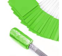 Zozen Lot de 100 drapeaux de marquage verts, inscriptibles | 38,1 x 10,2 x 12,7 cm, drapeaux de jardin pour pelouse, irrigation, paysage, arroseur, arrosage et enquête et dressage de chiens.