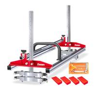 Zozen Tronçonneuse 2.0, moulin à scie portable - Poignée confortable, 3 tailles réglables pour une utilisation indépendante, s'adapte à la barre de fraisage de planches de 35,6 à 91,4 cm, un système