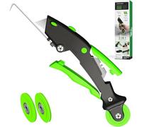 Zozen Versatile Screen Roller Tool, 3 en 1 bouton de broche/outil de réparation, rouleau + crochet + accessoires décoratifs-3 pièces avec différentes rouleaux avec roulements, crochet de démontage.