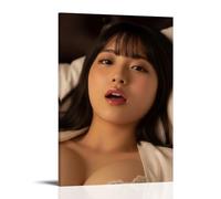 ZOZO HOUSE Sexy Asian Girl Lying on The Bed And Screaming Image 20 x 30 cm