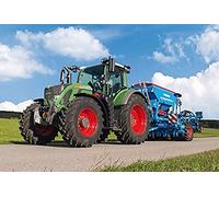 ZOZOIN Peinture Débutant, Numéros De Peinture DIY, Peinture À L'huile, Peinture Par Numéros Pour Adultes, Tracteurs Fendt 40x40CM