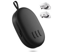 ZOZOVR Housse de Transport pour Meta Quest 3S/Quest 3, Compatible avec Le Elite Strap à Batterie, Les manettes et Autres Accessoires, Coque Rigide et Protection supérieure pour Les Voyages, Noir