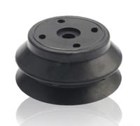 ZP-63HBN Ventouse robuste pour verre et carrelage - Ventouse industrielle avec poignée en caoutchouc - Outil de poignée de pompe manuelle pour la construction