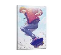 ZPAOWUFB Poster d'anime Retour vers le futur sur toile - Poster décoratif sur toile - Impression d'art moderne pour chambre à coucher - 40 x 60 cm