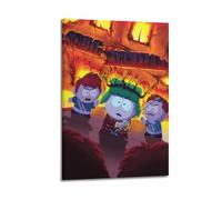 ZPAOWUFB Poster de jeu vidéo South Park Stick of Truth sur toile - Impression d'art moderne pour chambre à coucher - 30 x 45 cm