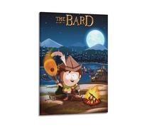 ZPAOWUFB Poster de jeu vidéo South Park Stick of Truth sur toile - Impression d'art moderne pour chambre à coucher - 60 x 90 cm