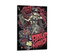 ZPAOWUFB Poster de l'anime BAND-MAID sur toile - Impression d'art moderne pour chambre à coucher - 30 x 45 cm