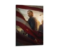 ZPAOWUFB Poster du film Angel Has Fallen - Peinture sur toile - Impression d'art moderne pour chambre à coucher - 60 x 90 cm