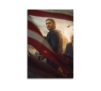 ZPAOWUFB Poster du film Angel Has Fallen - Peinture sur toile - Impression d'art moderne pour chambre à coucher - 60 x 90 cm