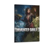 ZPAOWUFB Tormented Souls II - Poster décoratif sur toile - Impression d'art moderne pour chambre à coucher - 30 x 45 cm