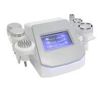ZPBLWT Appareil de Cavitation, Masseur sous Vide à Radiofréquence avec 6 Sondes, Écran LED, 9 Langues Disponibles, Machine De Cavitation 120k pour Sculpter Le Corps