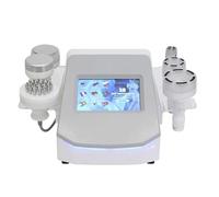 ZPBLWT Appareil de Réduction du Vide, Appareil de Cavitation 120K, Écran LED, avec 6 Sondes, 9 Langues Disponibles, Appareil Amincissant 6 en 1 pour Sculpter Le Corps et Le Visage