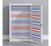 ZPBLWT Armoire à Clés | Armoire à Clés en Acier Robuste | Coffret de Rangement en Acier Grande Capacité pour Nizer et Sécuriser Les Clés à la Maison ou au Bureau