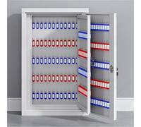 ZPBLWT Armoire à Clés | Armoire à Clés Murale | Armoire de Rangement Sécurisée pour Clés avec Serrure et Crochets et Étiquettes pour la Gestion Organisée des Propriétés et des Clés de Voiture