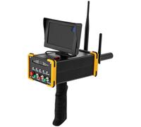 ZPBLWT Détecteur de Métaux, Détecteurs de Métaux Portables, Scanner de Trésors Souterrains pour l'or, l'argent, Portée de Recherche 0-99 Mètres Mode Rapide 1000 Mètres