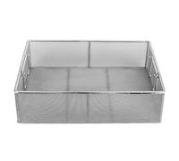 ZPBLWT Panier de Désinfection Médical en Acier Inoxydable 304, Panier de Stérilisation Médicale en Maille, Paniers Désinfection perforés pour Instruments Dentaires Médicaux Chirurgicaux