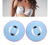 ZPBLWT Soutien-Gorge Rehausseur de Poitrine Vibrant électrique, Stimulateur de Massage du Sein Chauffant Sein, Soin de la lumière Rouge et Bleue, Grossissement du Sein par USB