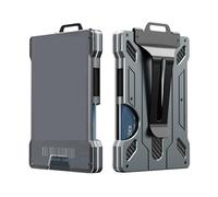 ZPC1CS81 Porte-cartes d'extérieur pratique tactique en aluminium Mini portefeuille magique intelligent, b, M