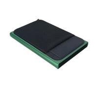 ZPC1CS81 Portefeuille fin en aluminium avec élastique - Pochette arrière pour carte de crédit - Mini portefeuille à ouverture automatique pour cartes bancaires, E, 100x63x10MM