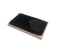 ZPC1CS81 Portefeuille fin en aluminium avec élastique - Pochette arrière pour carte de crédit - Mini portefeuille à ouverture automatique pour cartes bancaires, G, 100x63x10MM