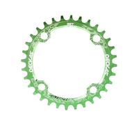 Zpengtai Couronnes Cyclisme MTB Crankset 32T 34 Dents 3 6T 38 T 104 BCD Chaîne de vélo à Couronne VTT(34T,Green)