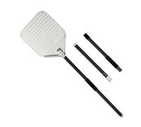 Zpengtai Pelle Pizza 1 pièces 12 14 Pouces Pelle à Pizza peler Grand Long Aluminium avec Long Manche Outils de pâtisserie pelles Pelle Peel Paddle Pizza gâteau Outils de Cuisson Cuisson(14inch 117cm)
