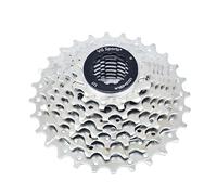 Zpengtai Roue Libre 8 9 10 11 Vitesse Vélo De Route Roue Libre Cassette 8v 9v 10v 11v 28t 32t Pignon 9 Vitesses(10s 11-32T Silver)