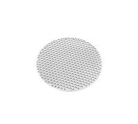 ZPFDSG Grilles de Cuisson Filet de Barbecue Rond en Acier Inoxydable, Grille antiadhésive, for rôtir Le Bacon(26cm)