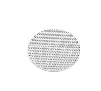 ZPFDSG Grilles de Cuisson Filet de Barbecue Rond en Acier Inoxydable, Grille antiadhésive, for rôtir Le Bacon(30cm)