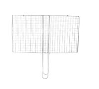 ZPFDSG Grilles de Cuisson Panier à grillades antiadhésif en Acier Inoxydable for Barbecue, Support for grillades de Poisson, Viande, légumes, Steak, Pique-Nique, fête, Barbecue(S)