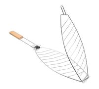 ZPFDSG Grilles de Cuisson Panier à Poisson Pliable et Portable en Acier Inoxydable for Barbecue