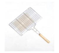 ZPFDSG Grilles de Cuisson Panier de Barbecue Portable en Acier Inoxydable antiadhésif, Grille for Poisson et Hamburger(Color5)