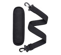 ZPGVWXKO Bandoulière de Rechange. Coussin Rembourré Amovible. Matériau en Nylon Polyvalent. Surface Antidérapante Amovible. Largeur : 3,8 cm. Accessoires, Noir