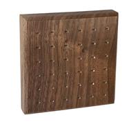ZPGVWXKO Bijoux en Bois, Bagues, Anneaux, Pratiques, Faciles à Mortaiser, pour L'organisation et La Taille, 10cmx10cmx2cm