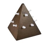ZPGVWXKO Bijoux en Bois, Bagues, Anneaux, Pratiques, Faciles à Mortaiser, pour L'organisation et La Taille, 6.5cmx7.2 cm