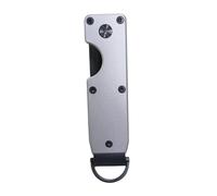 ZPGVWXKO Ce Porte-clés Peut Contenir En Toute Sécurité de 2 à 6 Clés ; C'est Un Porte-clés de Qualité, Léger et Compact, gris