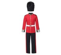 ZPGVWXKO Ensemble Masculin Théâtre Veste à Épaultes Noires Pantalon Taille Droite Ceinture e pour Spectacle Vivant Photo à Thème Historique, M