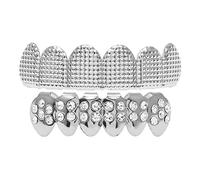 ZPGVWXKO Grille Supérieure et Inférieure Style Doré, Argent