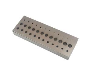 ZPGVWXKO Outil D'horlogerie pour Rivetage, Poinçonnage de 36 Trous, Plaque à Perforer