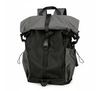 ZPGVWXKO Sac à Dos Homme Sac de Sac Personnel Sac Biking Polyester Léger avec Organisation Optimale Adapté pour Activité Extérieure Sports Déplacement, Array, Gris Foncé, 20-35L
