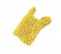 ZPGVWXKO Sac Pliable Shopping Courses Réutilisable Extensible Polyester Renforcé 7kg Se Replie Paume Déploiement Rapide Adapté aux Trajets Domicile-travail Vacances Quotidien, Jaune