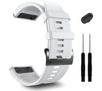 ZPJPPLX Bracelet de montre en silicone compatible avec Garmin Fenix 8 AMOLED 51 mm/7X Pro/6X Pro/7X/6X/5X Plus/5X, bracelet de montre en silicone pour Descent Mk2i MK3i 51 mm/Enduro 3/2/epix Pro 51 mm