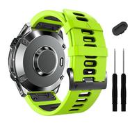 ZPJPPLX Bracelet de sport en silicone de 22 mm compatible avec Garmin Fenix8 AMOLED 47 mm/7 Pro/7/6 Pro/6/5 Plus/5, bracelet à montage rapide pour Fenix E/Forerunner965 955/Descent G1/Approach S60 S62