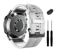 ZPJPPLX Bracelet de sport en silicone de 22 mm compatible avec Garmin Fenix8 AMOLED 47 mm/7 Pro/7/6 Pro/6/5 Plus/5, bracelet à montage rapide pour Fenix E/Forerunner965 955/Descent G1/Approach S60 S62