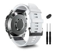 ZPJPPLX Bracelet en silicone à montage rapide de 22 mm compatible avec Garmin Fenix 8 AMOLED 47 mm/7 Pro/7/6 Pro/6/5 Plus/5, Sport - Bracelets de rechange pour Fenix E/Forerunner 965/955/945/Approach