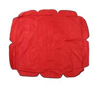 ZPLKKYGR Auvent pivotant, pour Meubles de Patio extérieur, Housse imperméable résistante aux UV, Tissu Oxford Enduit d'argent 210D, Taille 142x120x18 cm, pour Abat-Jour de Chaise (Rouge)