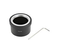 ZPLKKYGR Bague d'adaptation t2-FX en Alliage d'aluminium pour Objectif à Monture T2 vers Bague d'adaptation pour Appareil Photo à Monture Fuji FX