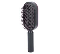 ZPLKKYGR Brosse à cheveux pour massage du cuir chevelu, peigne à coussin d'air avec dents souples, palette démêlante pour lisser et polir les cheveux, conception portable avec