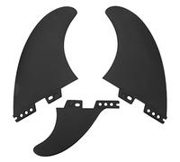 ZPLKKYGR Palmes de Planche de Surf, matériau PVC de qualité supérieure pour Le Surf, Ensemble d'ailerons durables pour Planches de Surf gonflables, longboards, Planches à pagaie