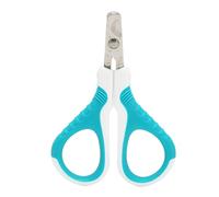 ZPLKKYGR pour coupe-griffes pour animaux de compagnie, acier inoxydable de qualité supérieure, poignée ergonomique antidérapante, conception demi-lune pour petits animaux